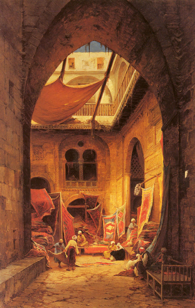 Arab Carpet Merchants Corrodi — Hermann David Solomon Corrodi
