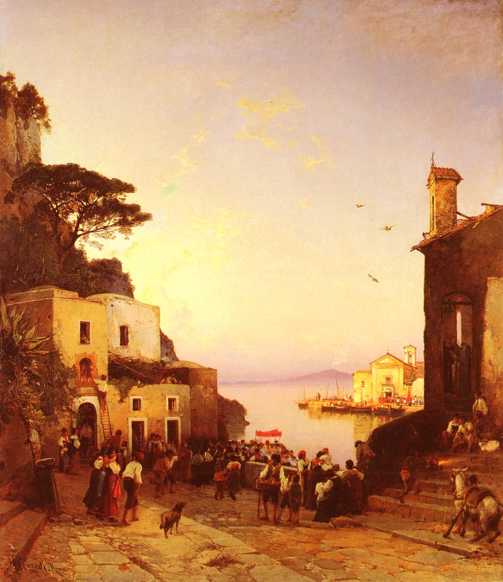 Processione Sorrento Corrodi — Hermann David Solomon Corrodi