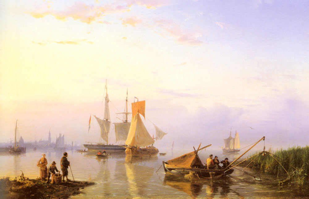 Shipping En Calmo Amsterdam Koekkoek — Hermanus Koekkoek