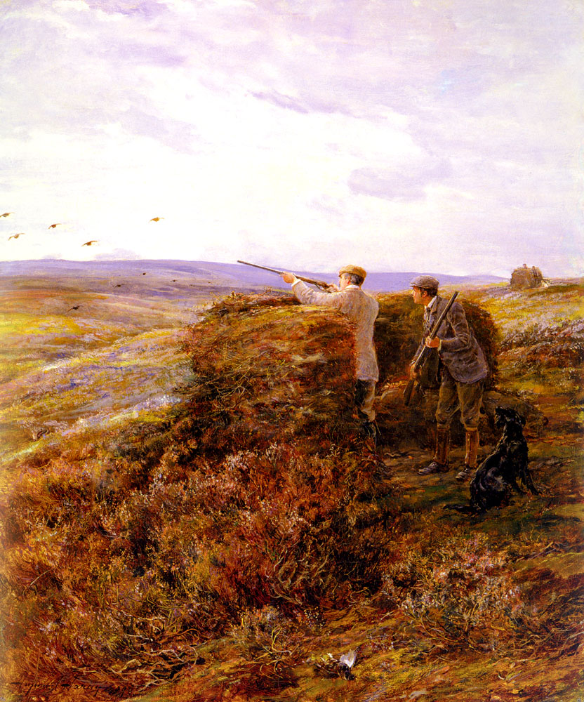 Grouse Shoot Hardy — Heywood Hardy