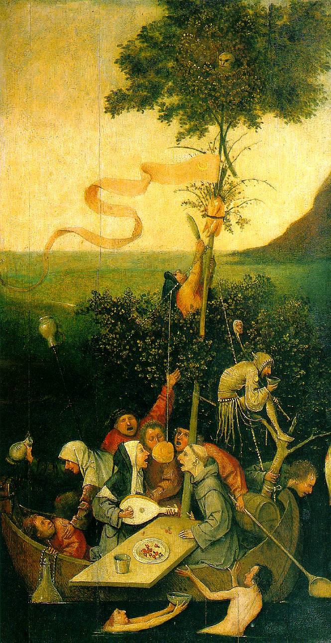 Barco De Fools Bosch — Hieronymus Bosch — Primitivos Flamencos