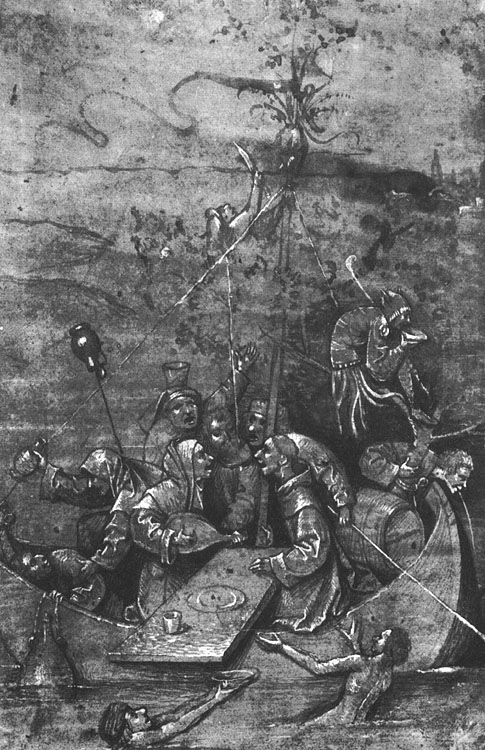 Barco De Fools Estudio Bosch — Hieronymus Bosch — Primitivos Flamencos