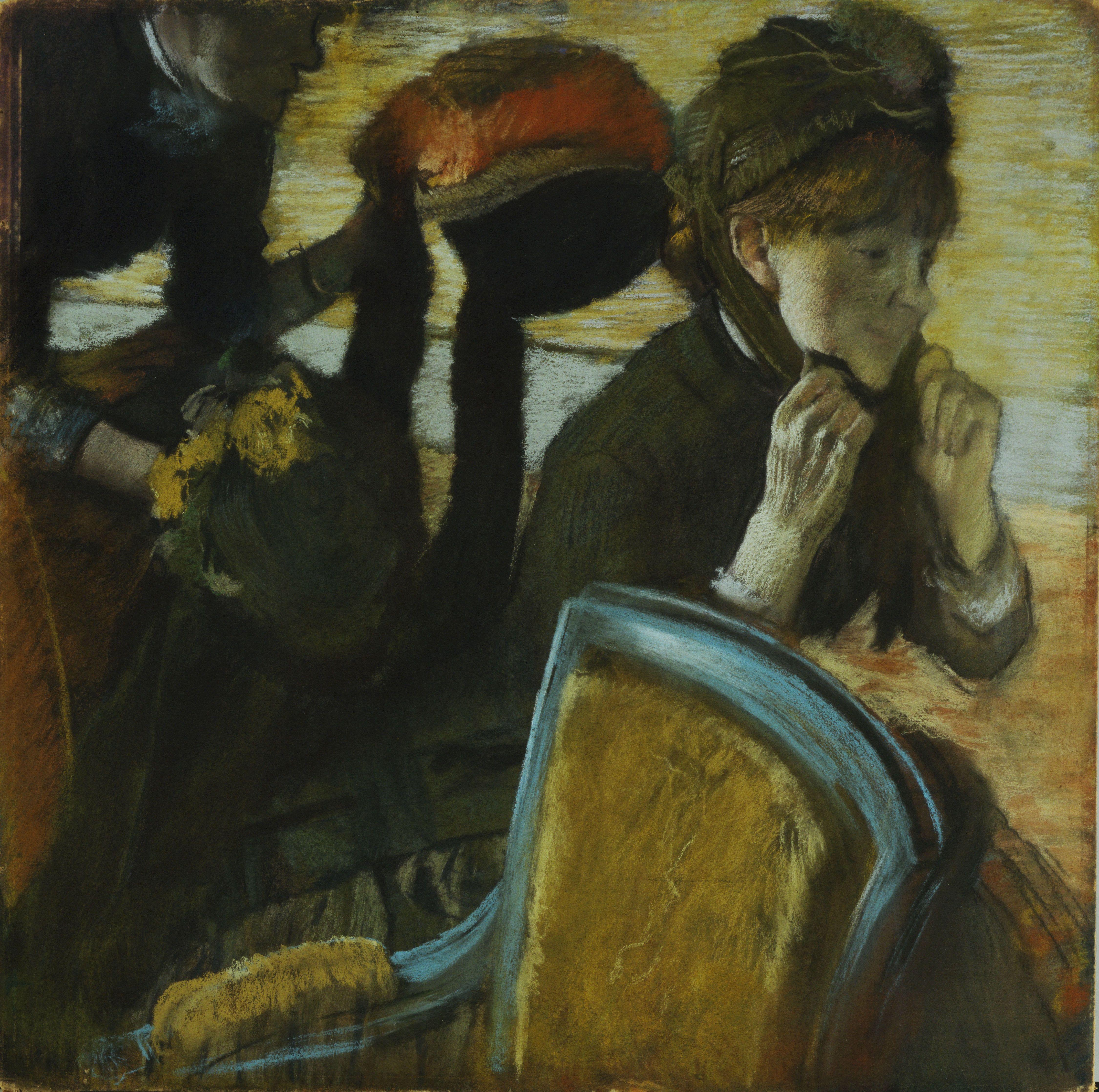 El absenta, Edgar Degas