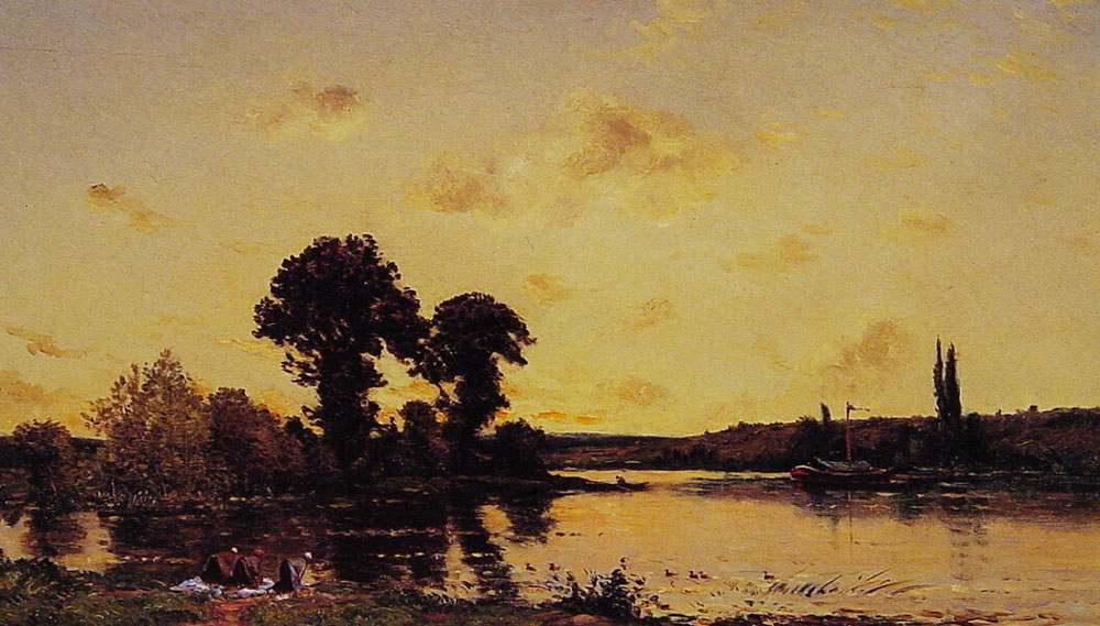 Three Laundresses Delpy — Hippolyte Camille Delpy