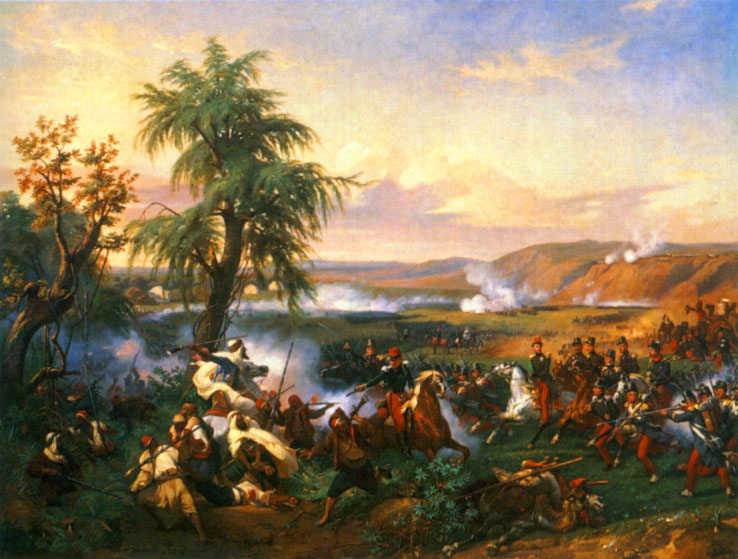 Batalla De Habra Algeria Vernet — Horace Vernet