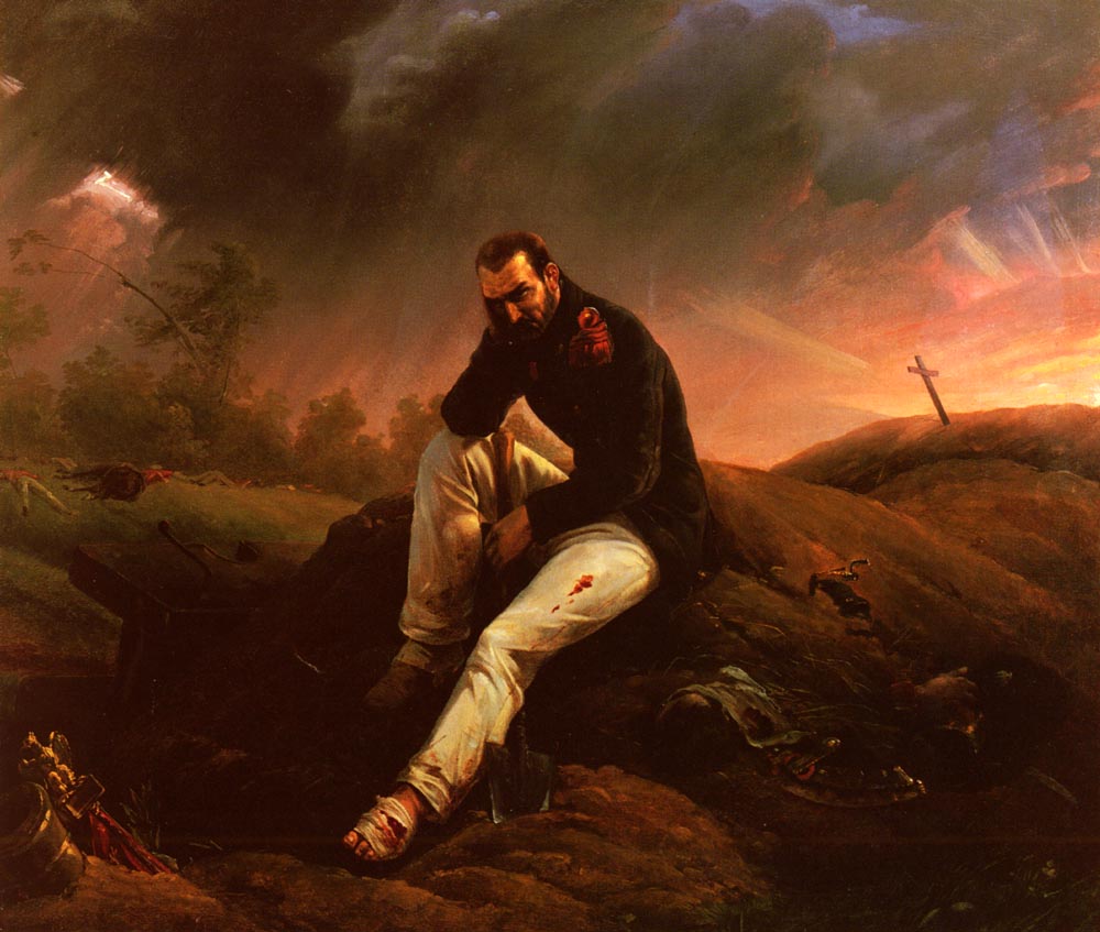 Last Grenadier De Waterloo Vernet — Horace Vernet