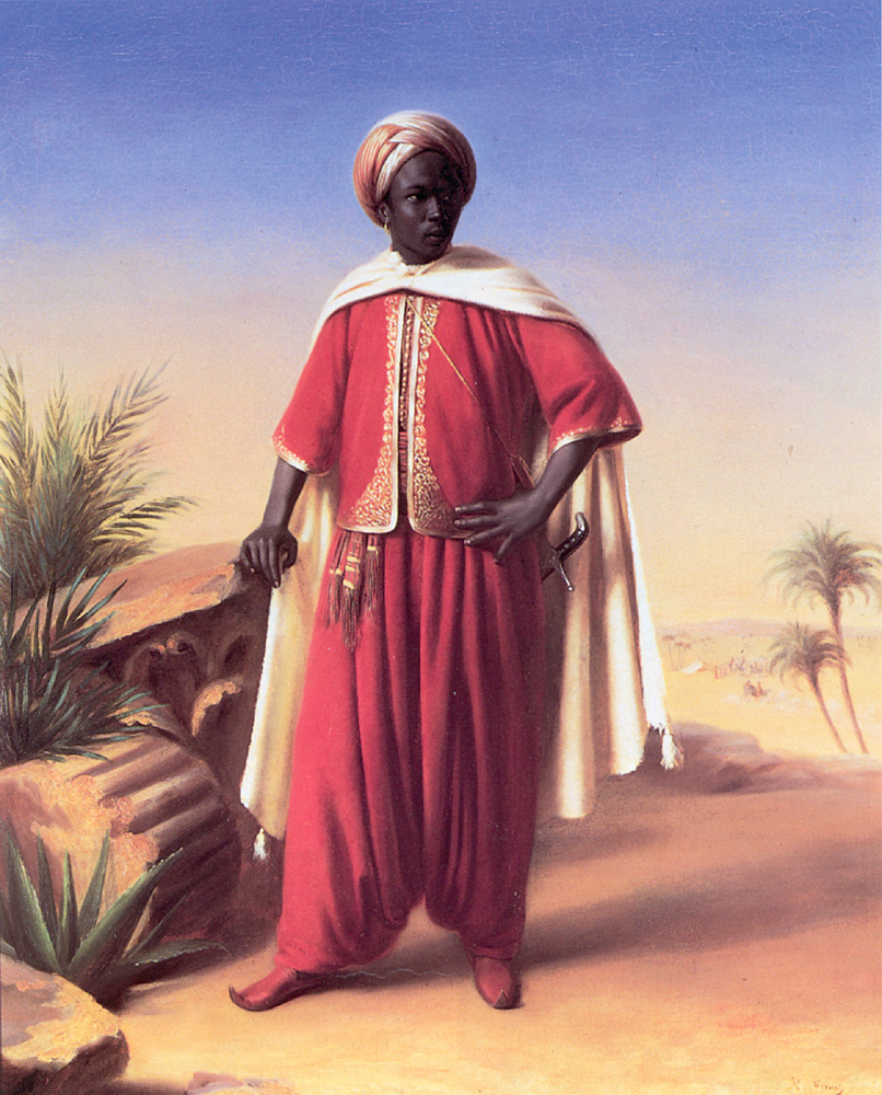 Retrato De Arab Vernet — Horace Vernet