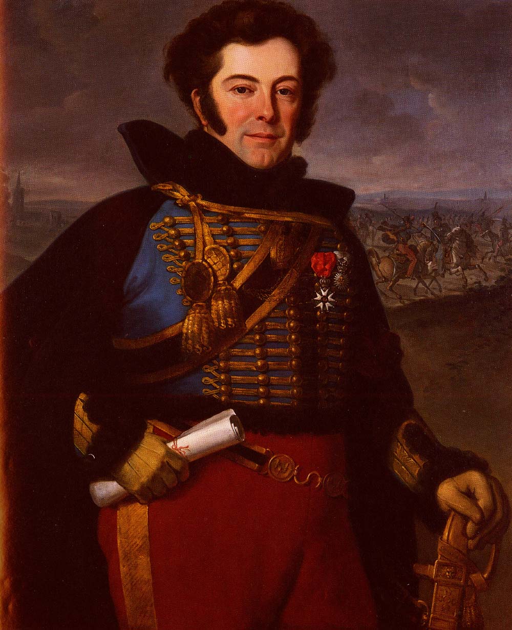 Retrato De Lieutenant Colonel Vernet — Horace Vernet