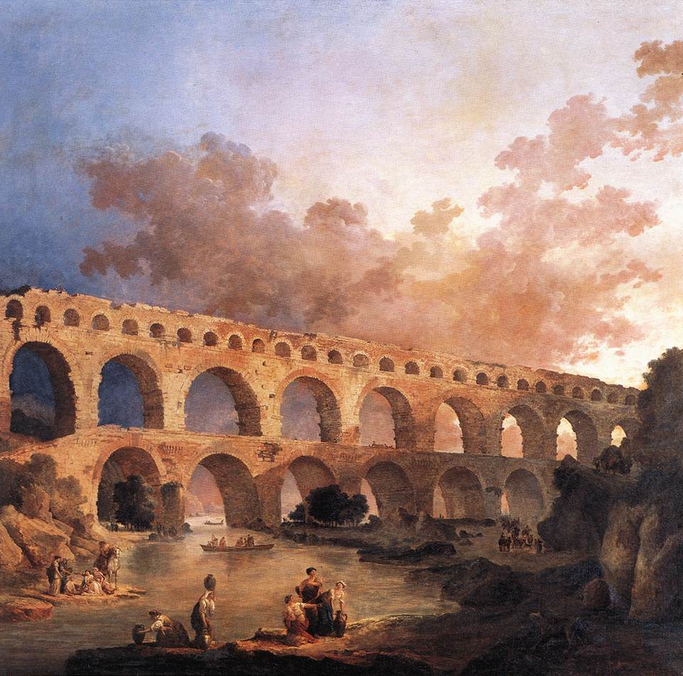 Pont Du Gard Robert — Hubert Robert