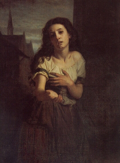 Beggar Mujer Merle — Hughes Merle