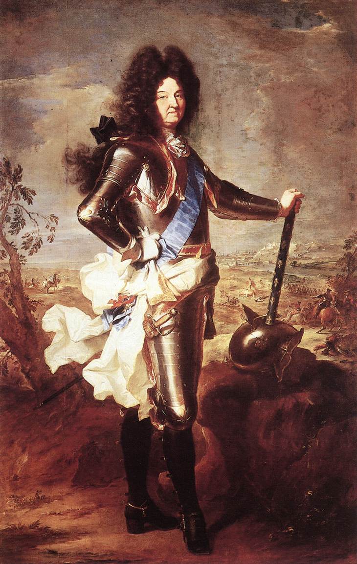 Retrato De Louis Xiv 1 Rigaud — Hyacinthe Rigaud