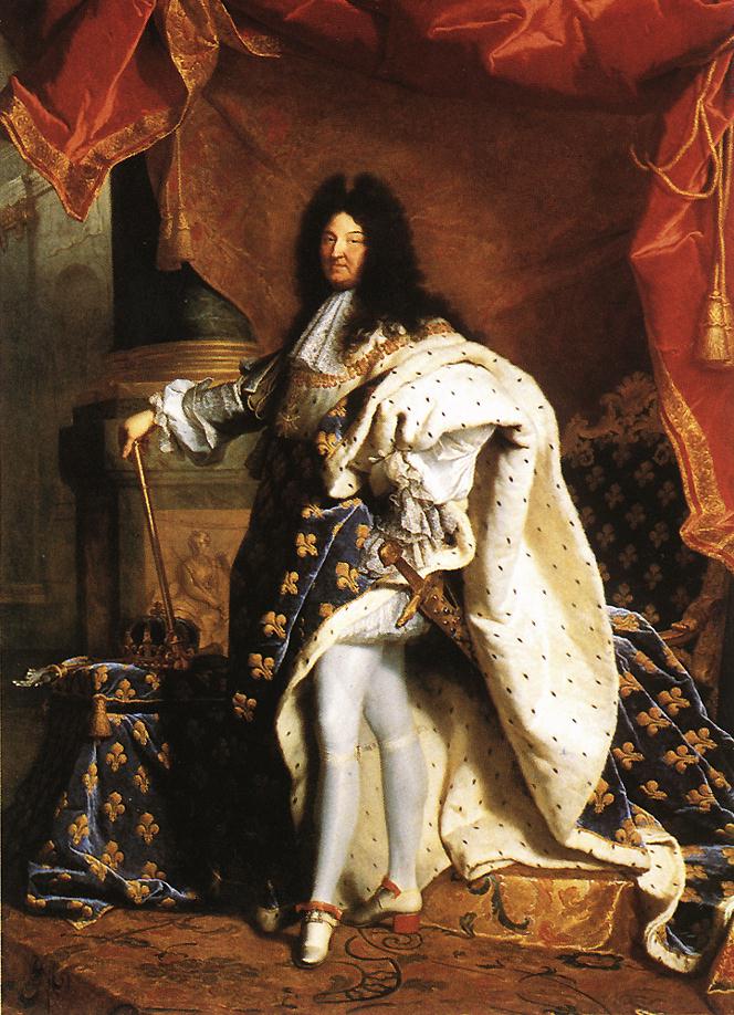 Retrato De Louis Xiv 2 Rigaud — Hyacinthe Rigaud
