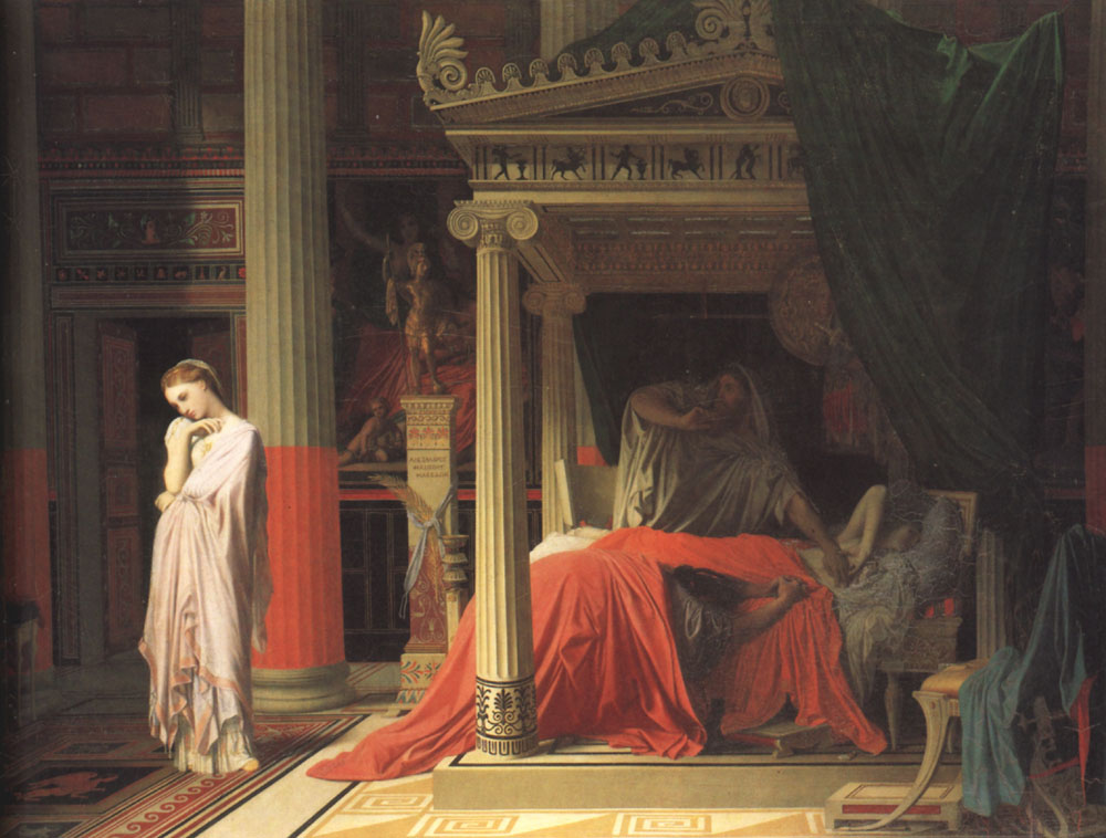 Antiochus Y Stratonice Ingres — Ingres