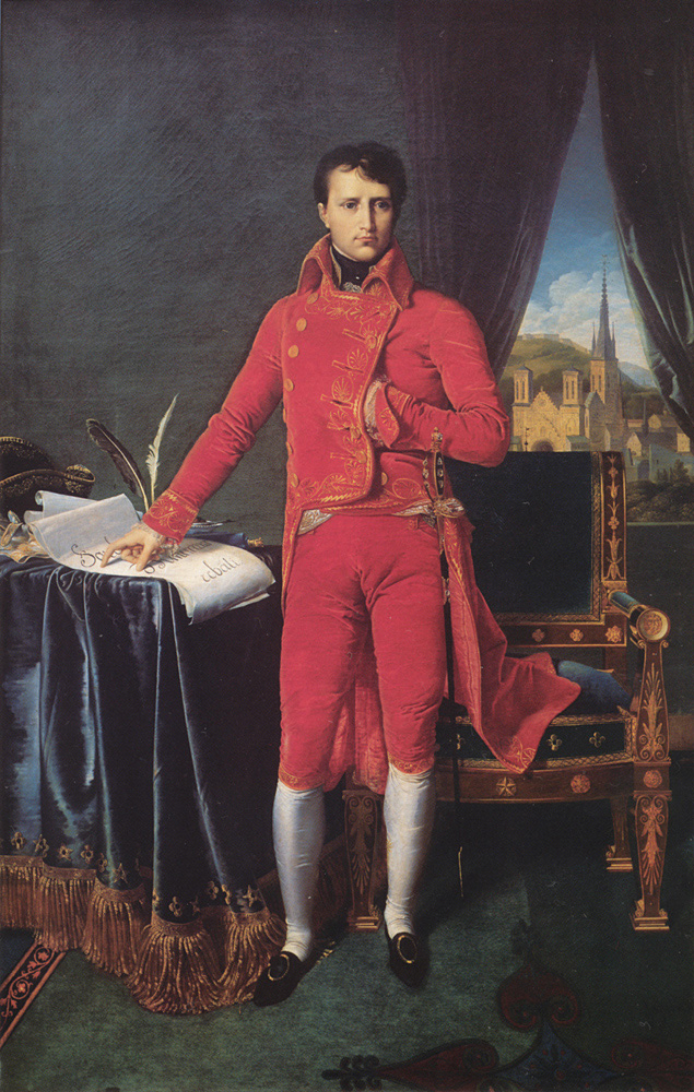 Bonaparte As Primero Consul Ingres — Ingres