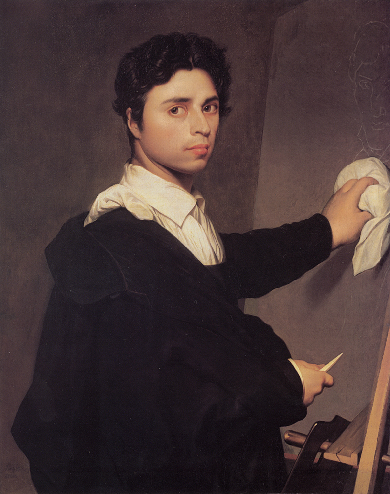 Autorretrato — Ingres