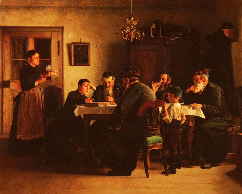 Discussing Talmud Kaufmann — Isodor Kaufmann