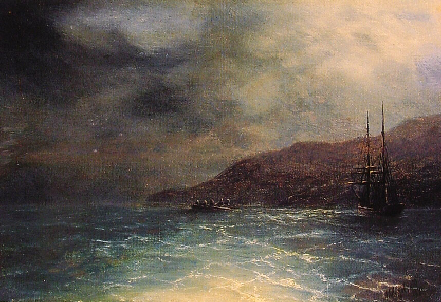 Nocturnal Voyage Aivazovsky — Ivan Constantinovich Aivazovsky