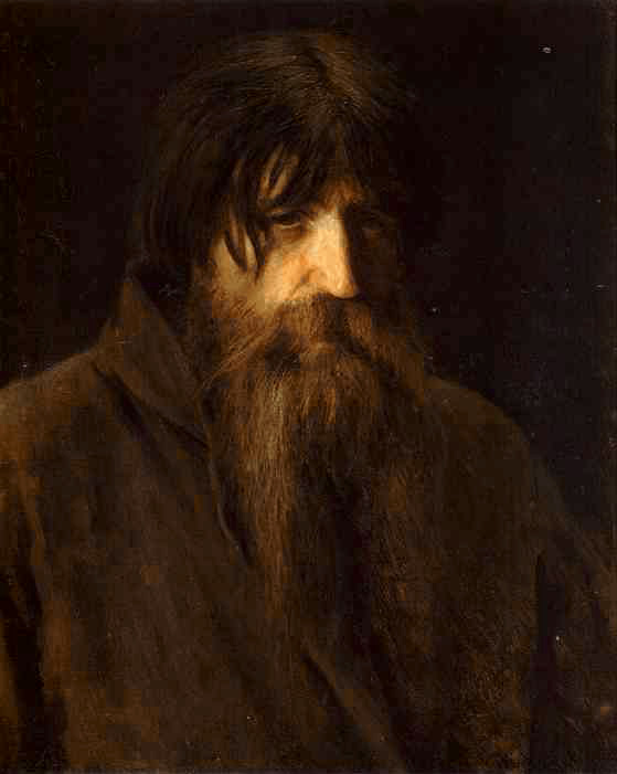Cabeza De Viejo Campesino Kramskoy — Ivan Nikolaevich Kramskoy