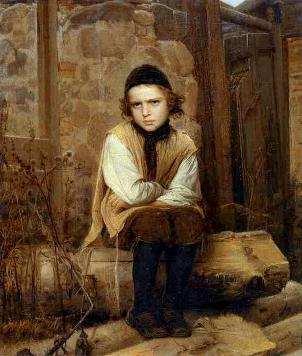 Insulted Jewish Chico Kramskoy — Ivan Nikolaevich Kramskoy