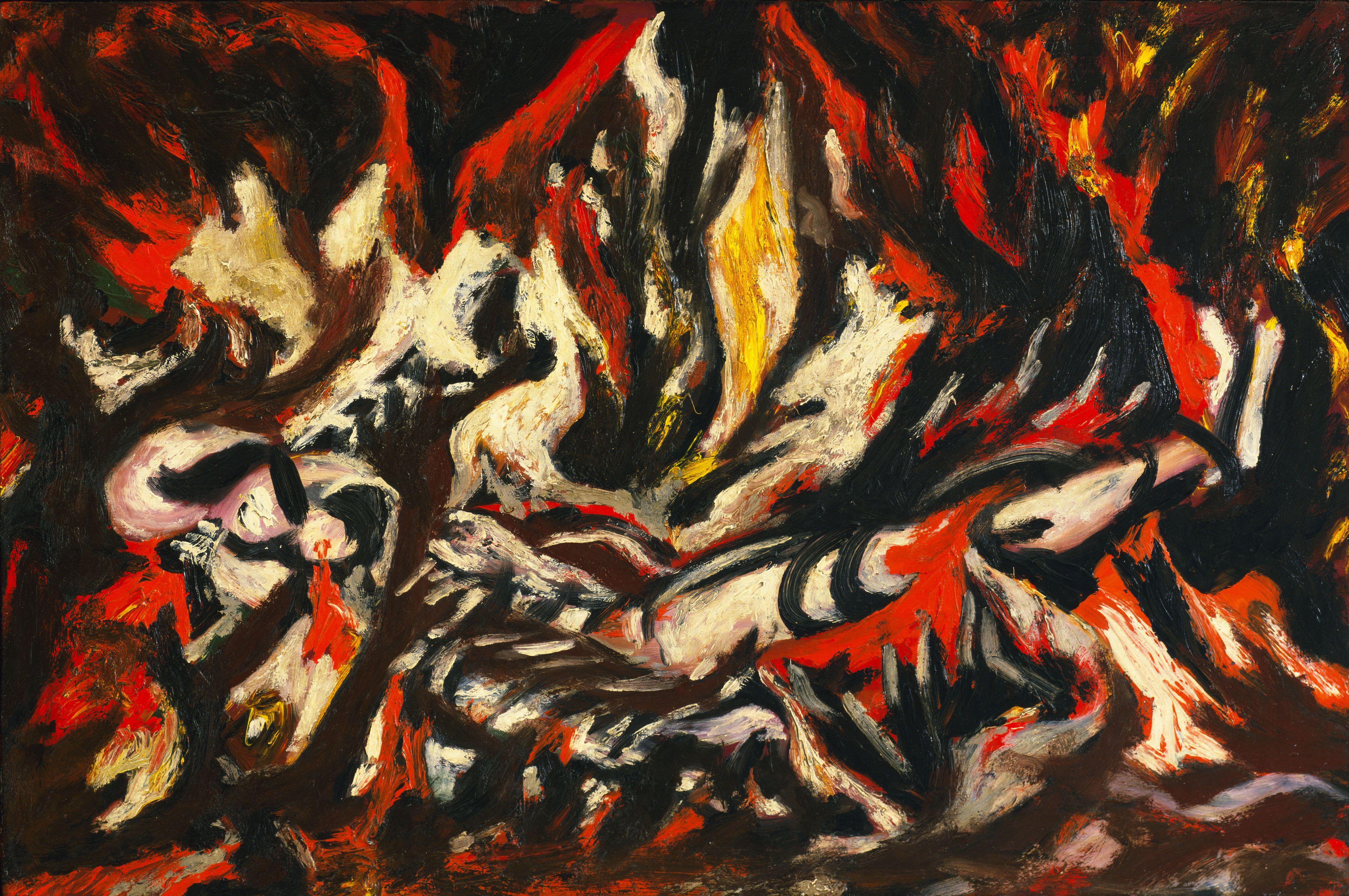 Flame Pollock — Jackson Pollock