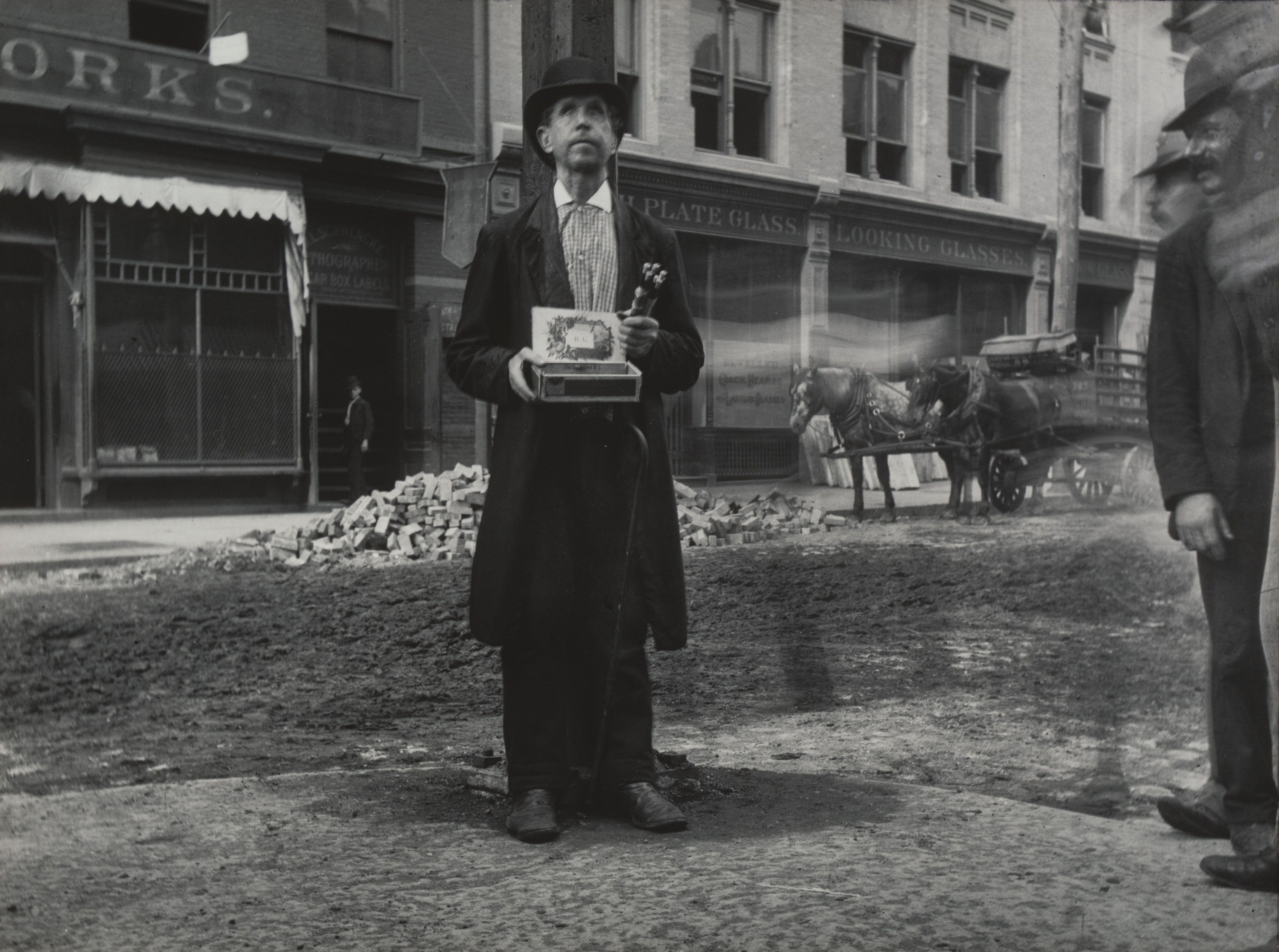 Blind Beggar Riis — Jacob August Riis