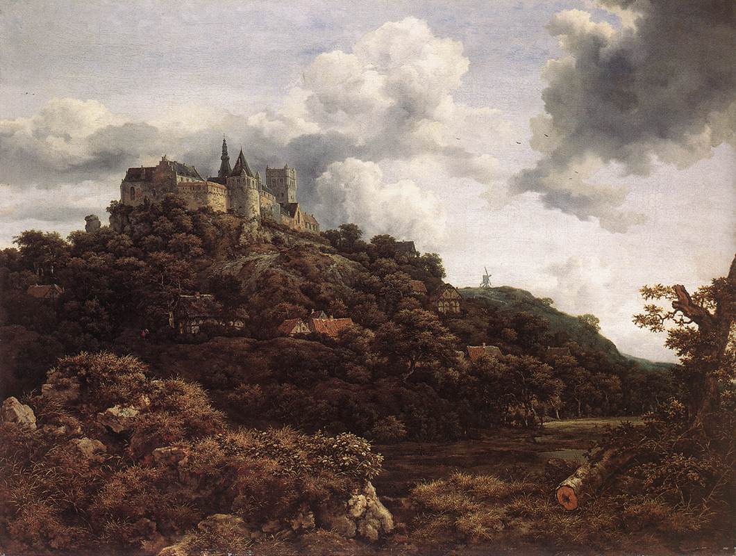 Bentheim Castillo 2 Ruysdael — Jacob Isaackszon Van Ruysdael