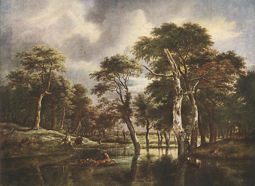 Caceria Ruysdael — Jacob Isaackszon Van Ruysdael