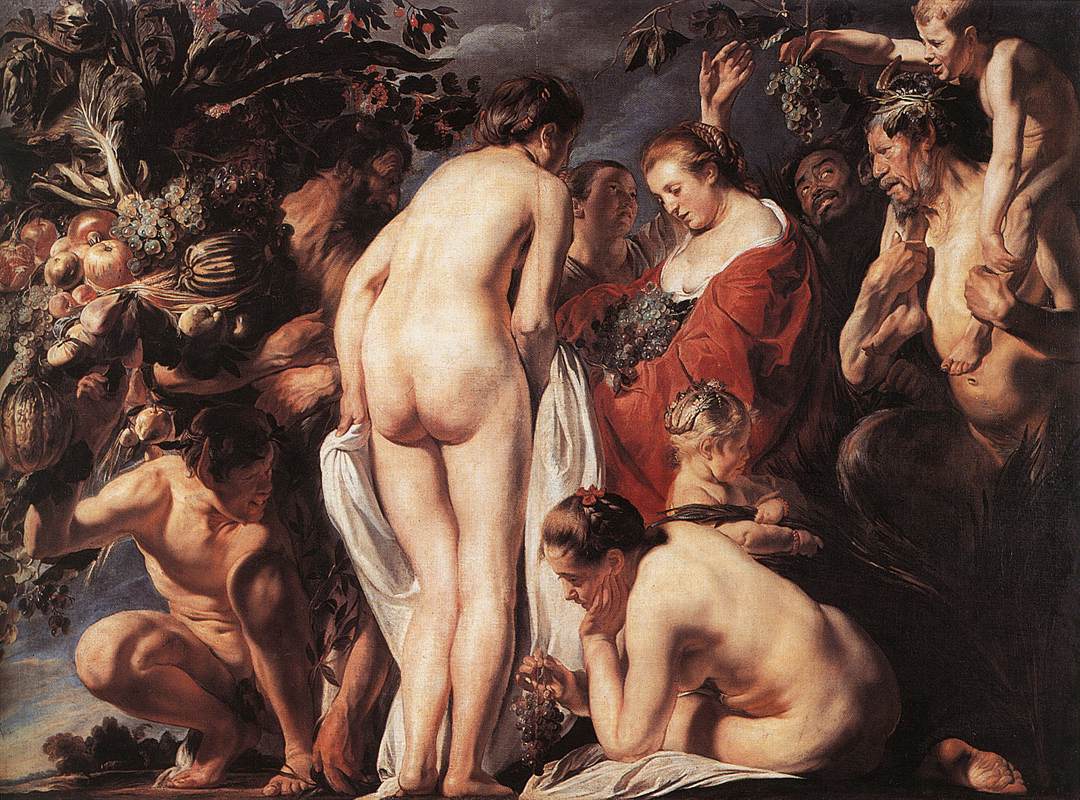 Alegoria De Fertility 1 Jordaens — Jacob Jordaens