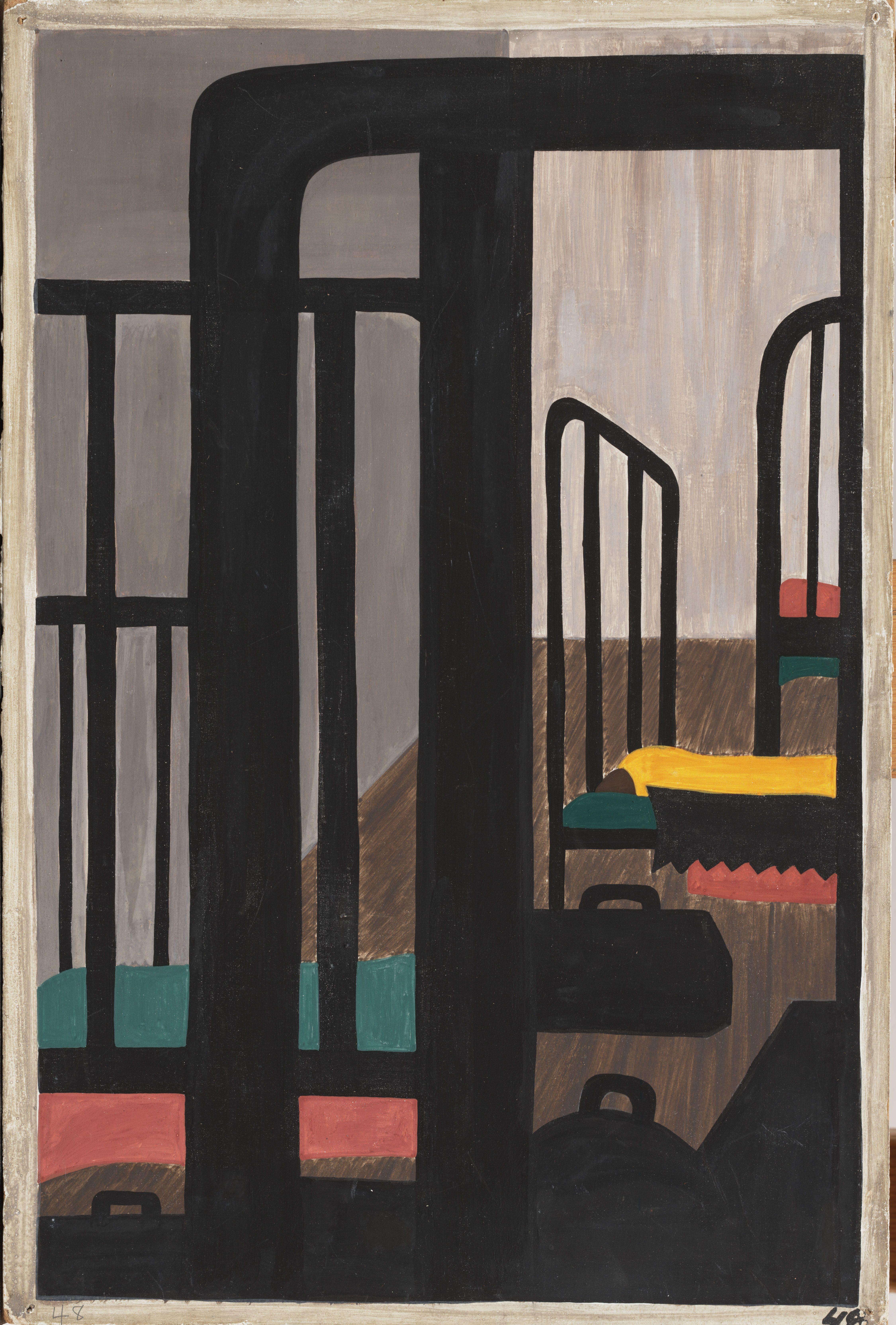 Housing Para Negroes Was Very Difficult Problem Lawrence — Jacob Lawrence