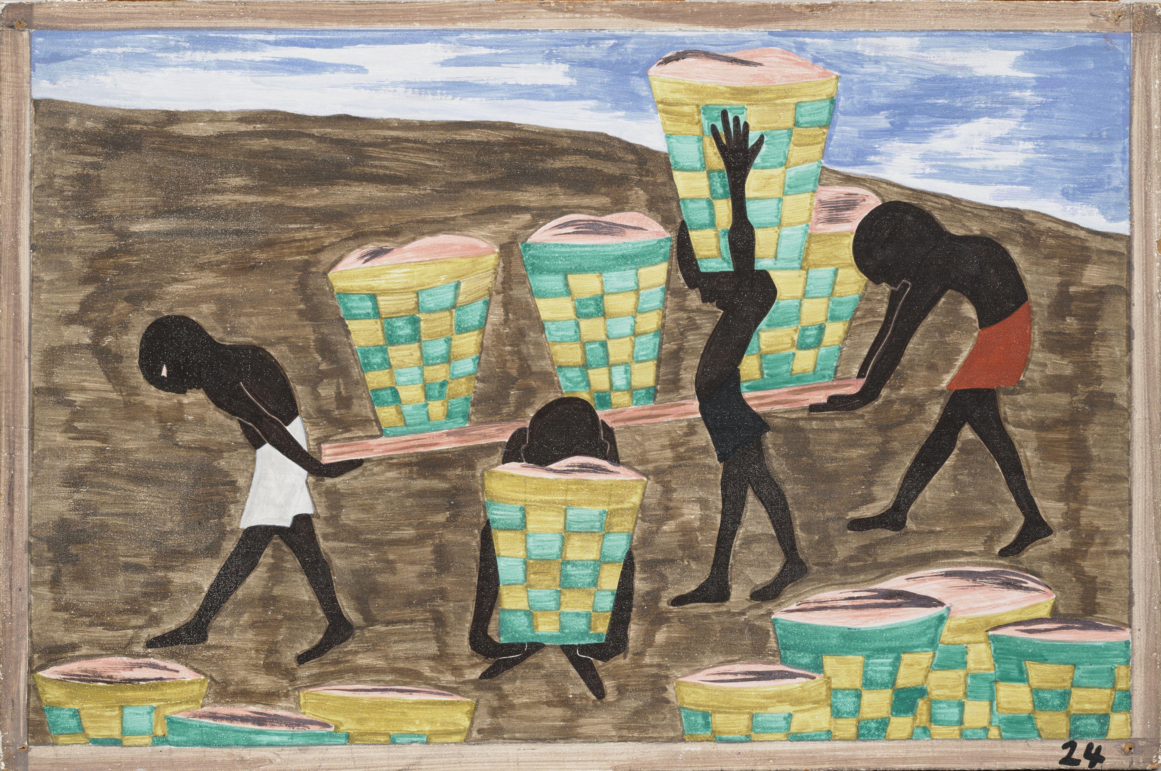 Nino Labor Y Lack De Education Was One De Other Reasons Para People Wishing Hacia Leave Their Homes Lawrence — Jacob Lawrence