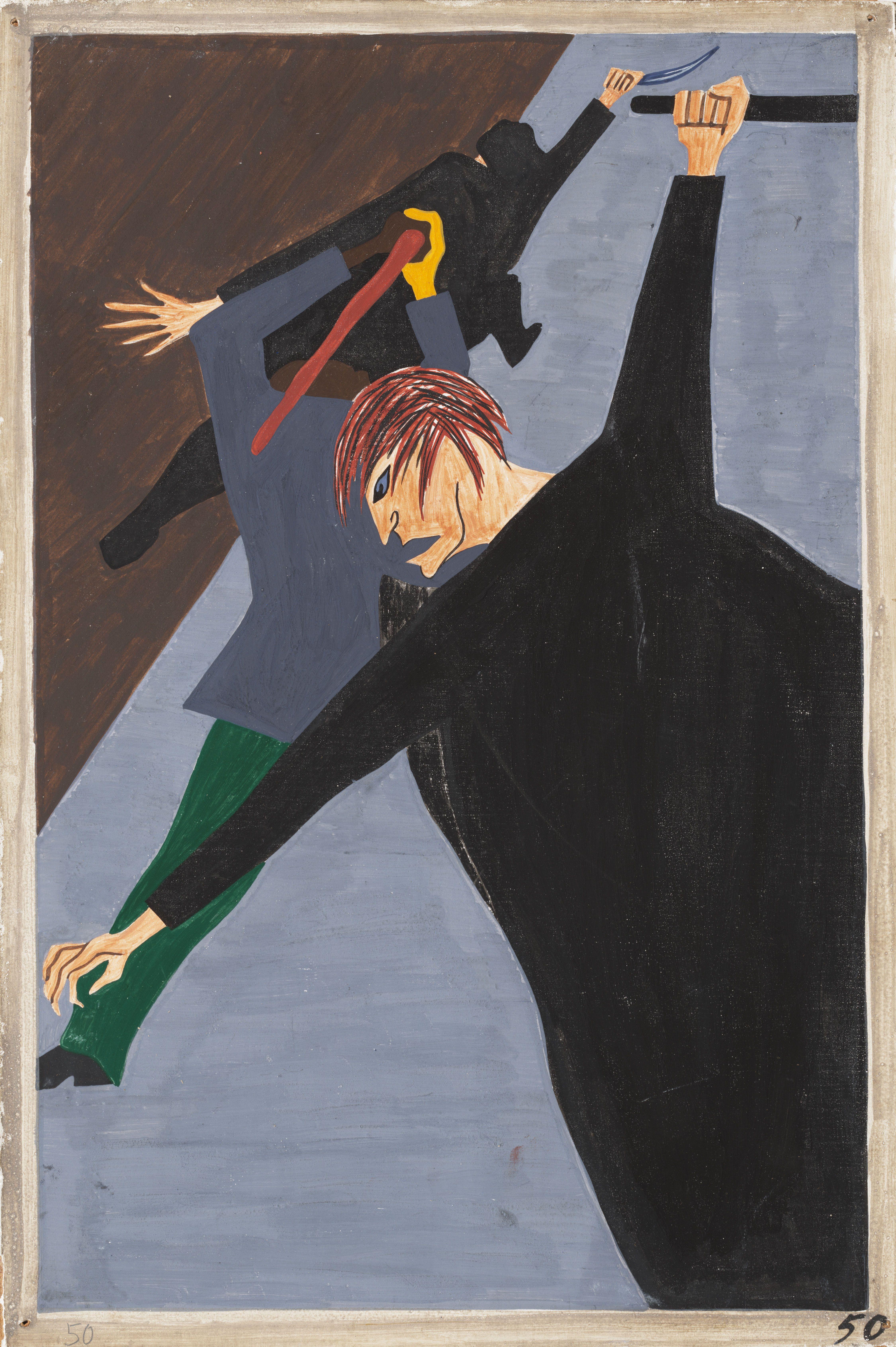 Race Riots Were Very Numerous All Sobre North Because De Antagonism That Was Caused Entre Negro Y Blanco Workers Lawrence — Jacob Lawrence