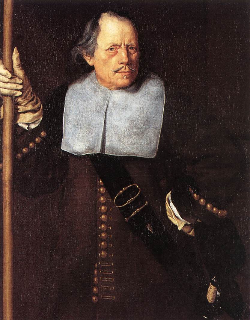 Retrato De Fovin De Hasque Oost — Jacob Van Il Vecchio Oost