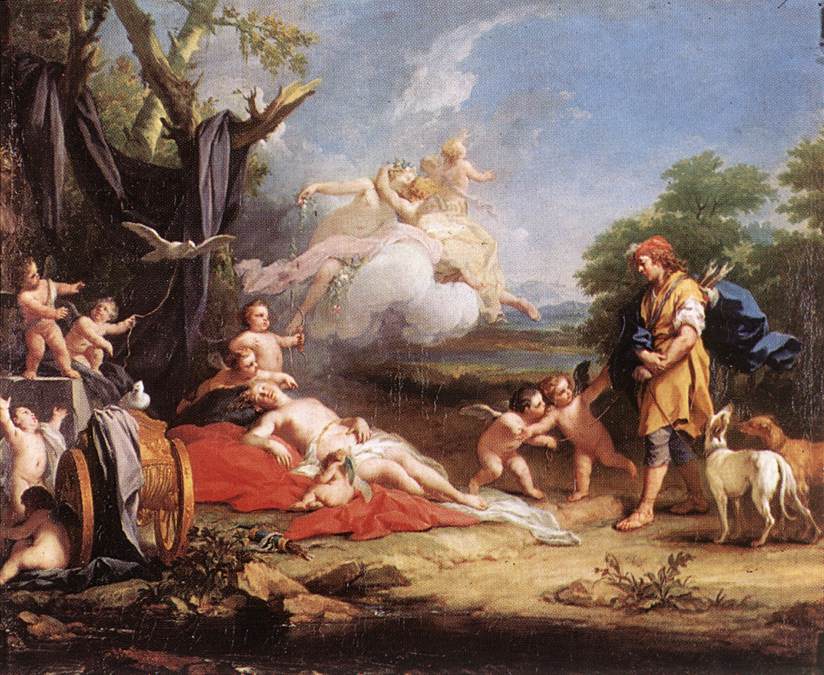 Venus Y Adonis 2 Amigoni — Jacopo Amigoni
