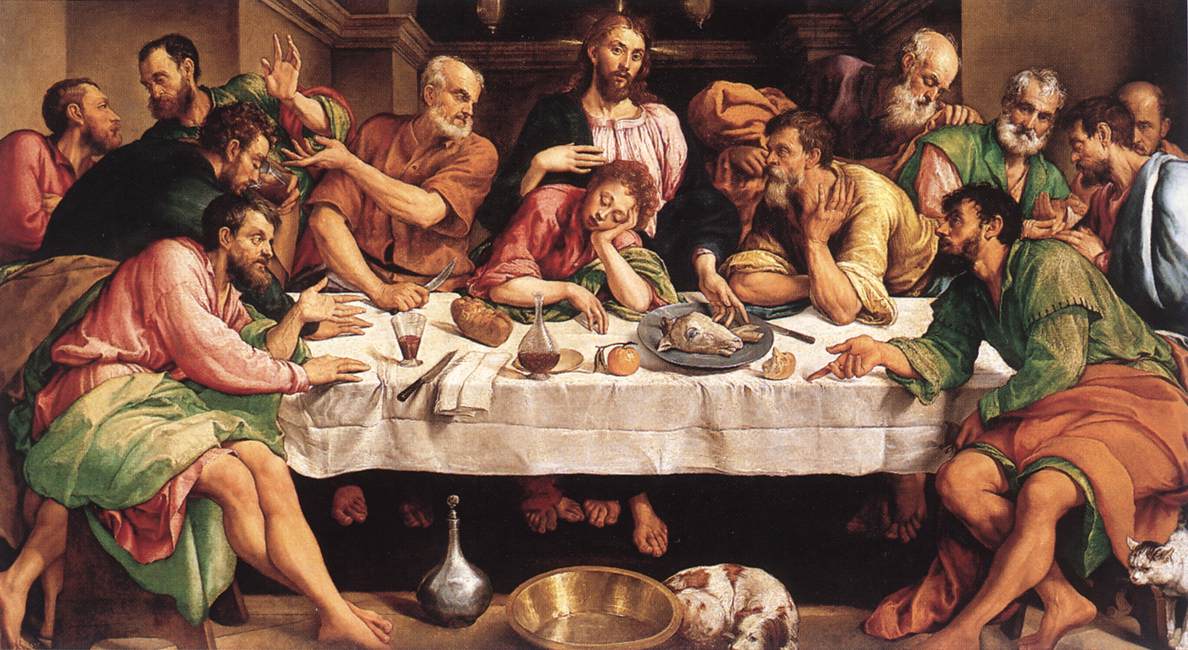 La Última Cena — Jacopo Bassano