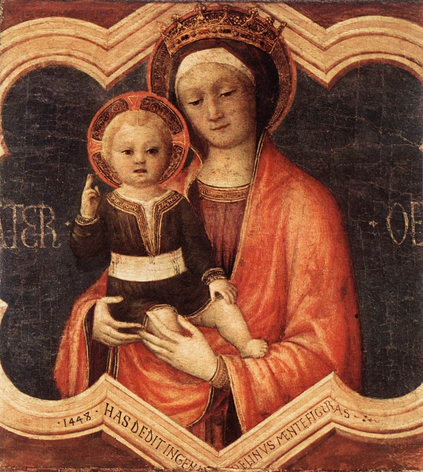 Madonna Y Nino 1 Bellini — Jacopo Bellini