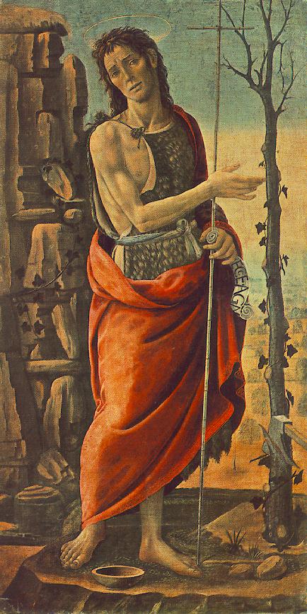 San John Baptist Sellaio — Jacopo Del Sellaio