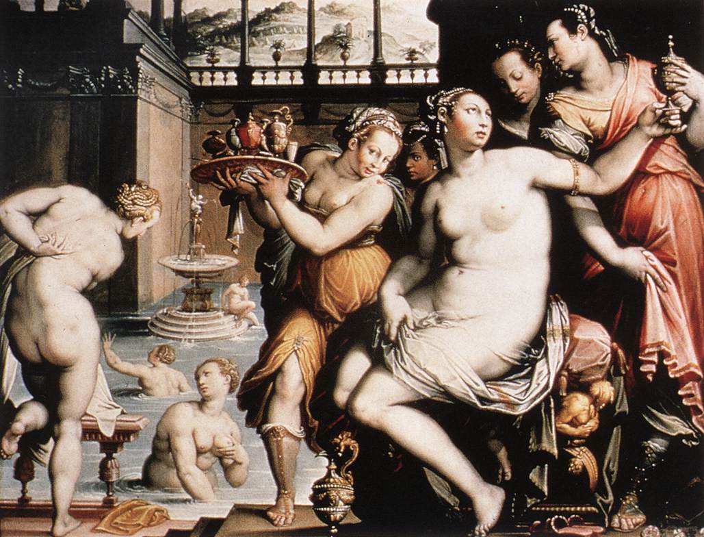 Toilet De Bathsheba Zucchi — Jacopo Zucchi