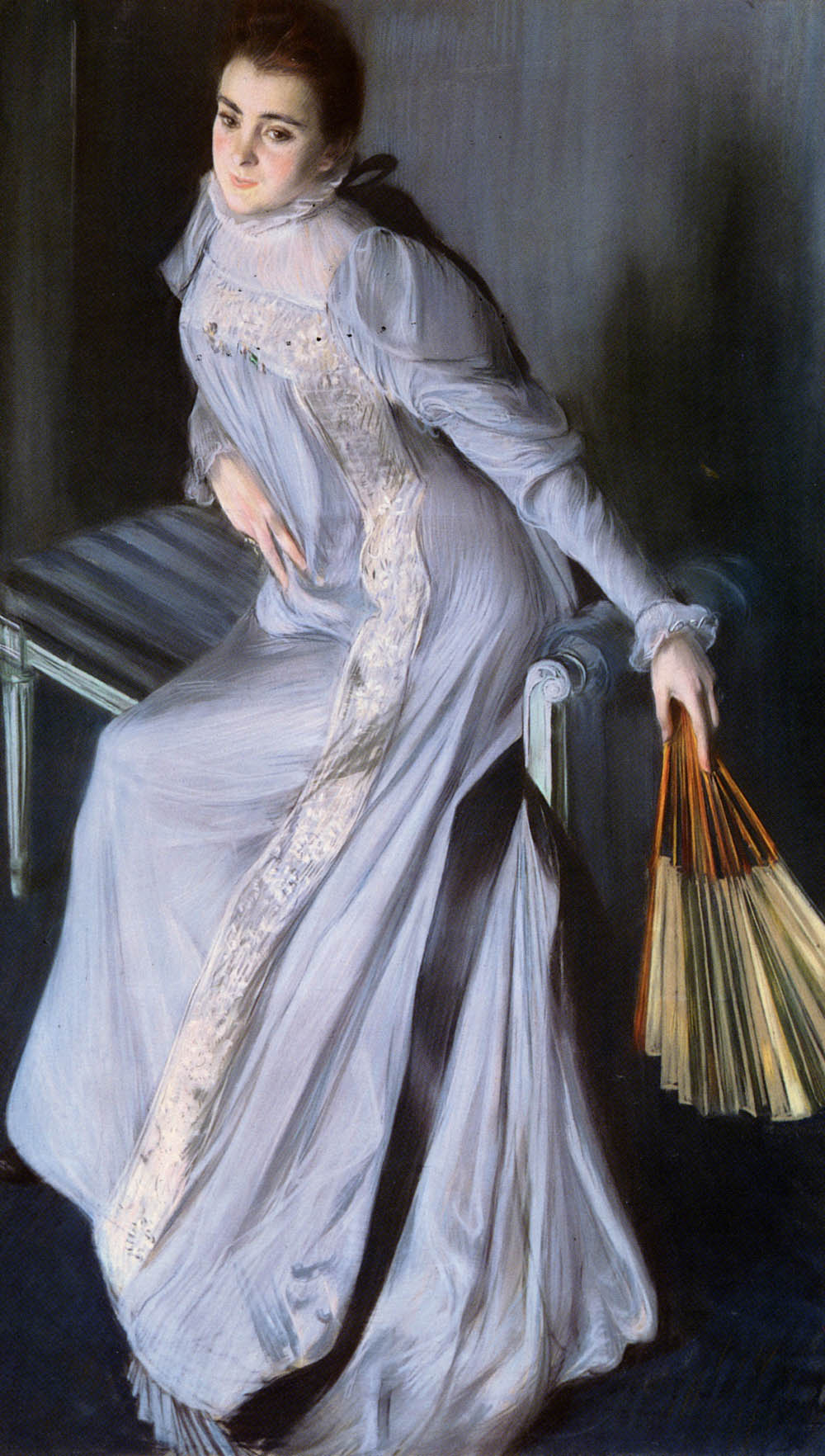 Retrato De Senora Eugenia Huici De Errazuriz Blanche — Jacques Emile Blanche
