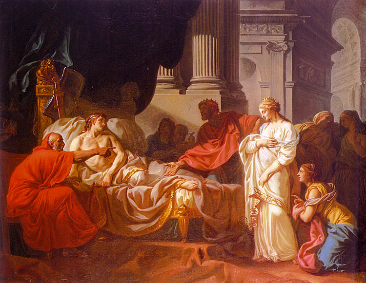 Antiochus Y Stratonice David — Jacques Louis David