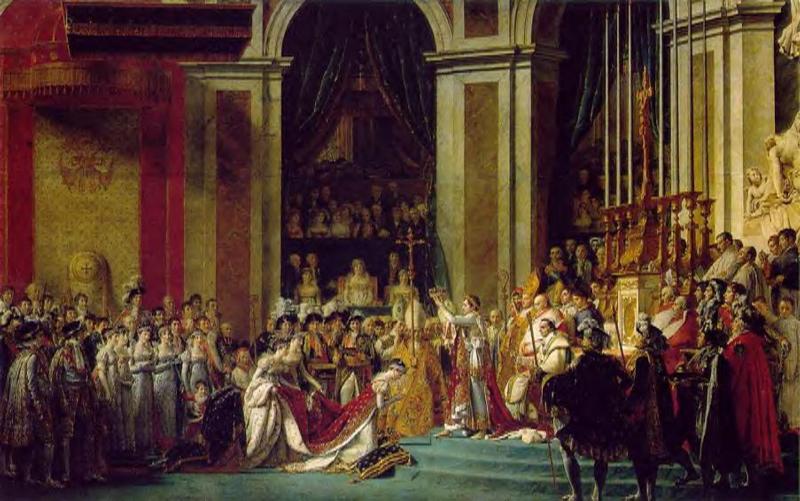 Consecration De Emperor Napoleon I David — Jacques Louis David