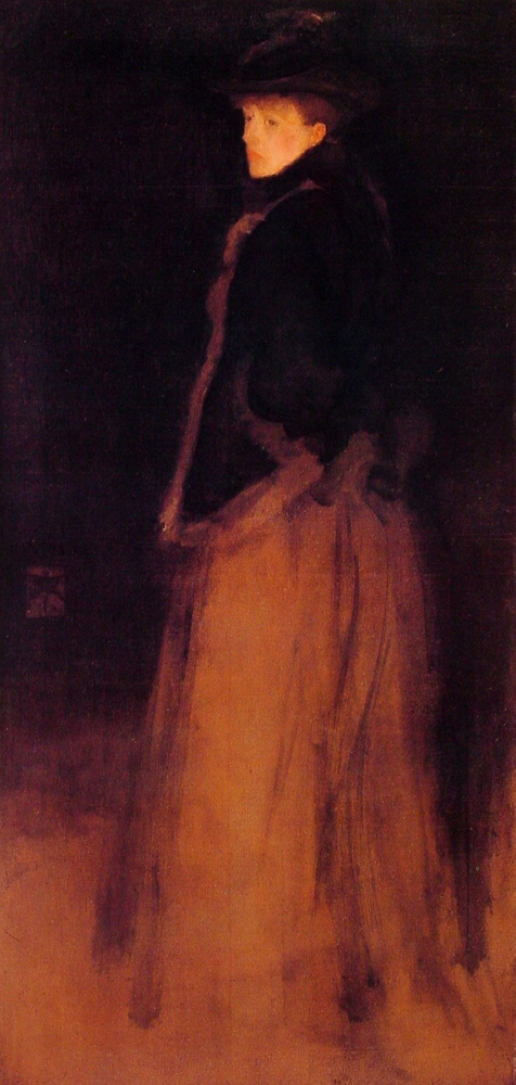Fur Jacket Whistler — James Abbott Whistler