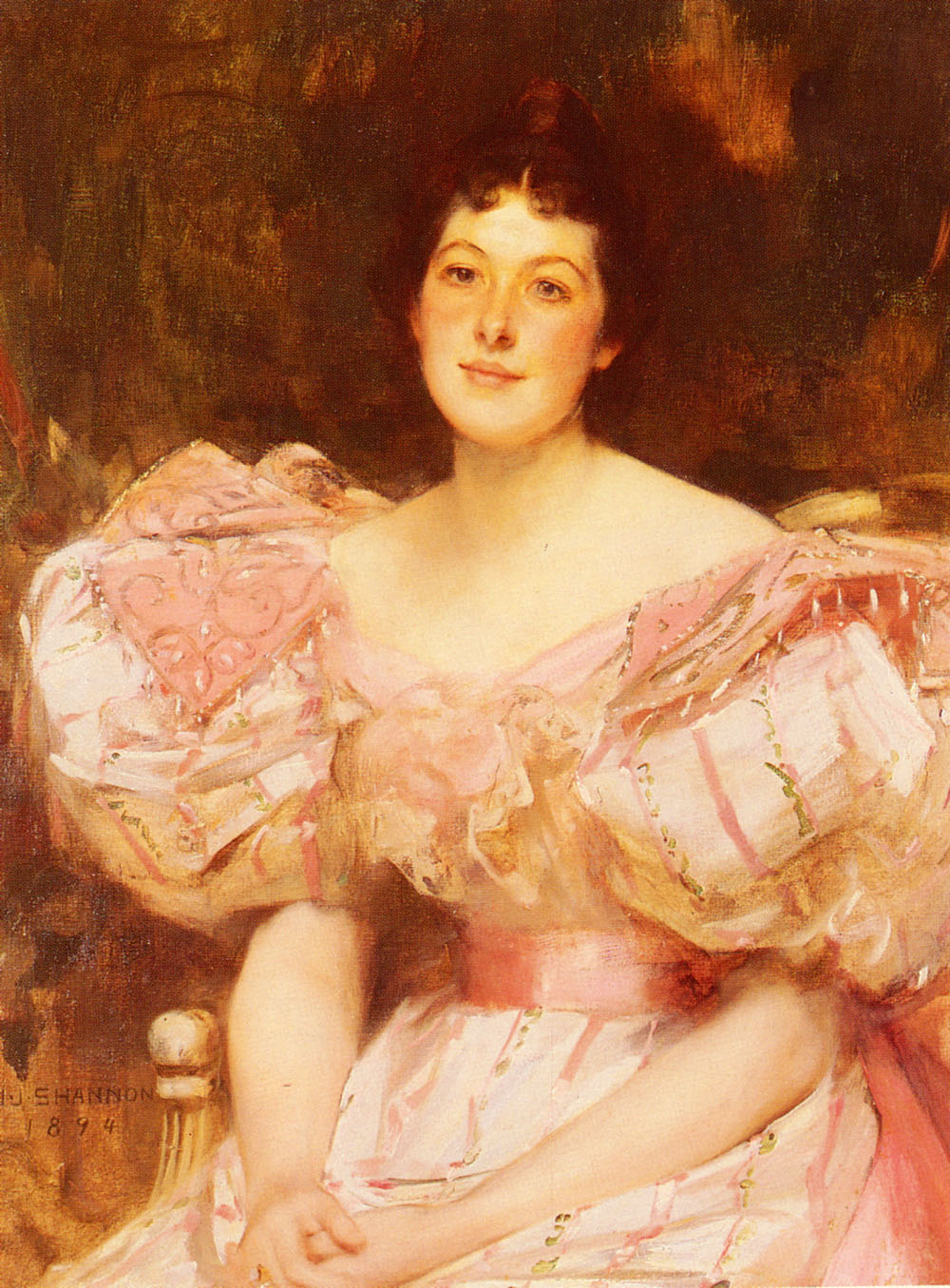 Retrato De Dama Shannon — James Jebusa Shannon