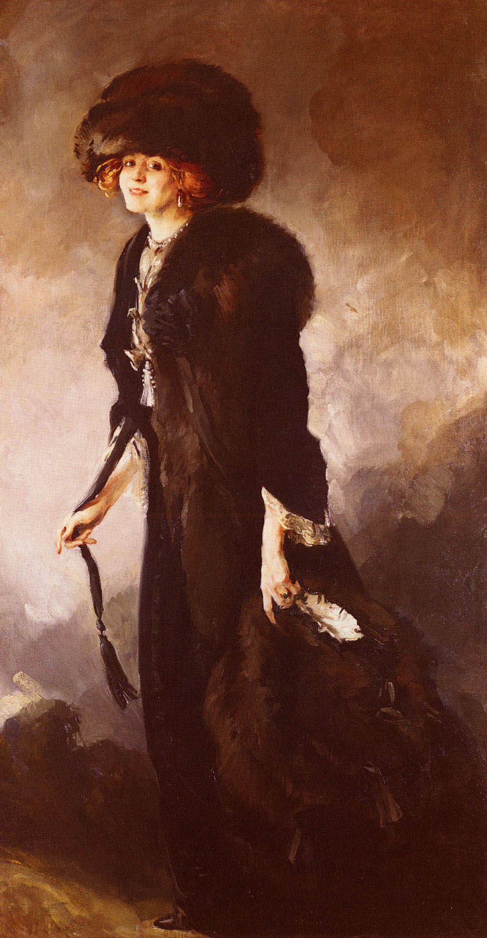 Retrato De Ruby Miller Shannon — James Jebusa Shannon