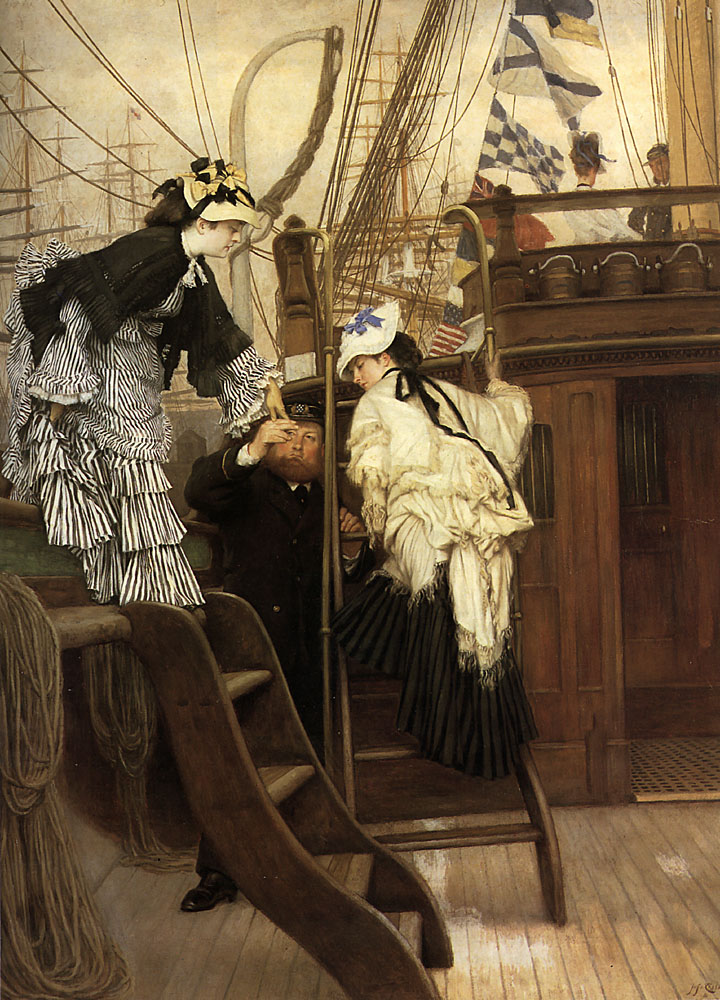 Boarding Yacht Tissot — James Tissot