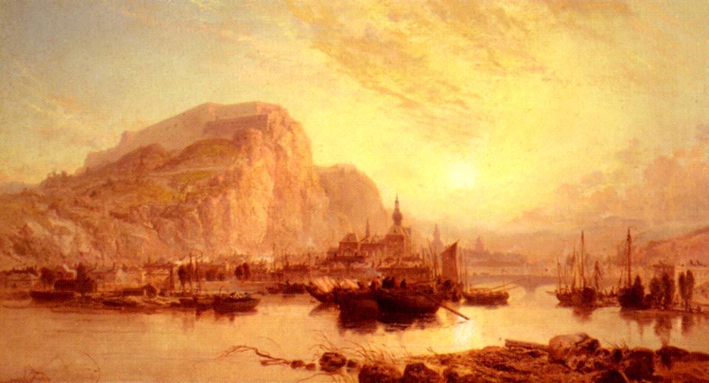 Vista De Dinant Belgium Webb — James Webb