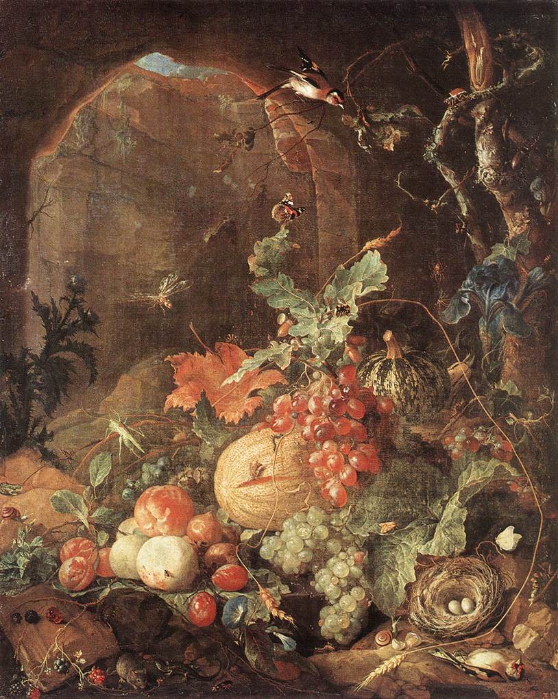 Bodegon Con Pajaro Nest Heem — Jan Davidsz De Heem