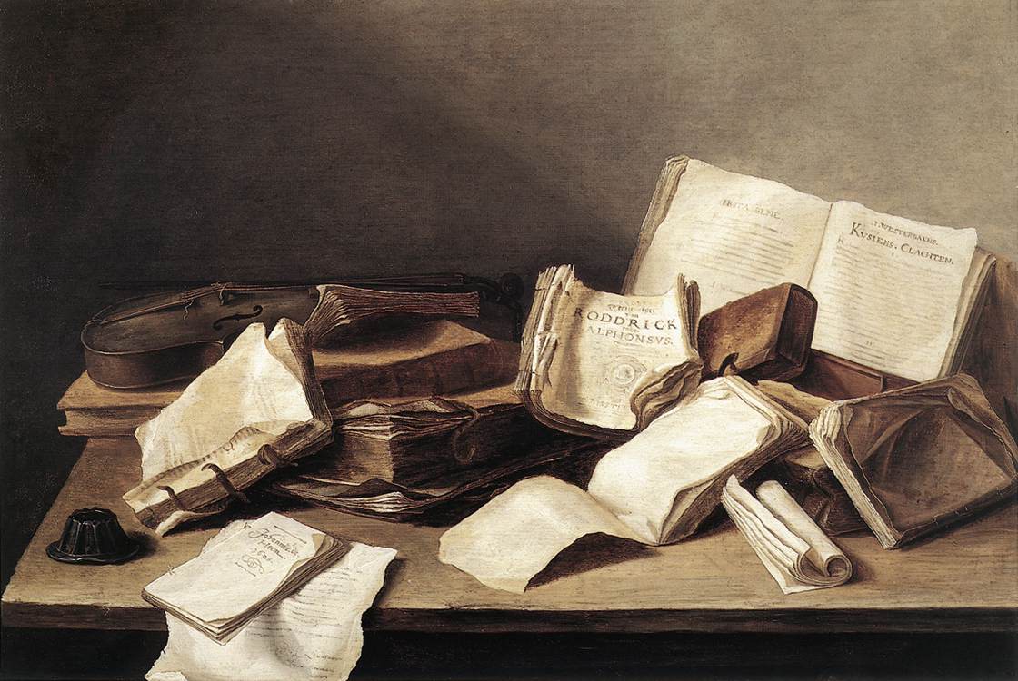 Bodegon De Books Heem — Jan Davidsz De Heem