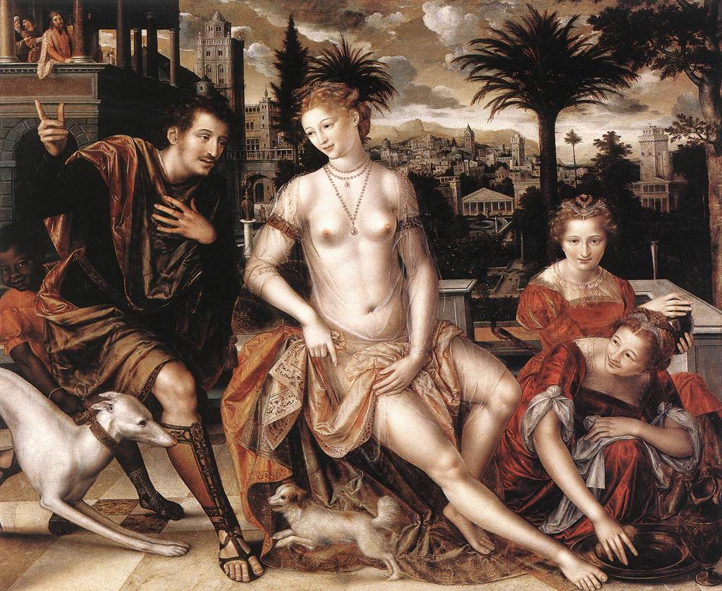 David Y Bathsheba Massys — Jan Massys