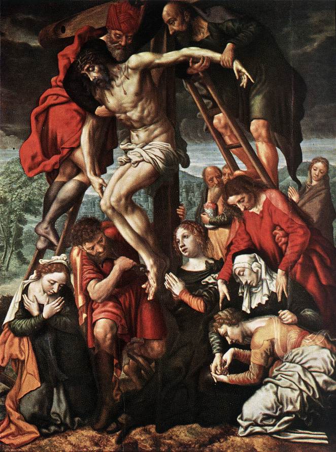 Descent De Cross Hemessen — Jan Sanders Van Hemessen