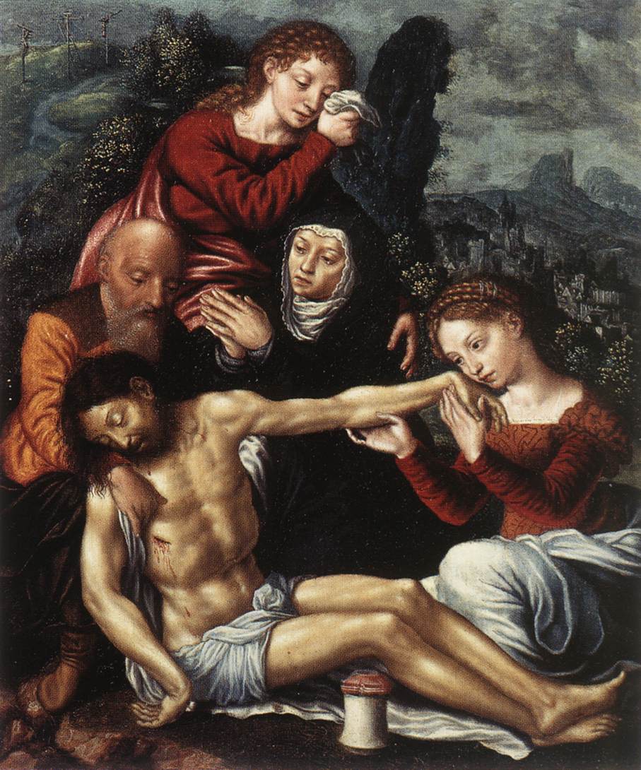 Lamentacion De Cristo Hemessen — Jan Sanders Van Hemessen
